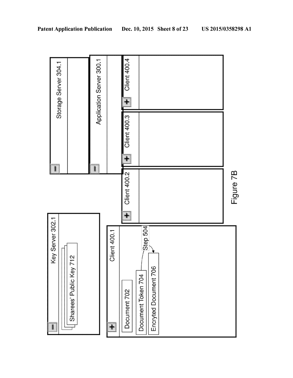 SECURE SHARING AND COLLABORATIVE EDITING OF DOCUMENTS IN CLOUD BASED     APPLICATIONS - diagram, schematic, and image 09