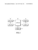 MOBILE COMMUNICATION TERMINAL FOR RECEIVING CALL WHILE RUNNING APPLICATION     AND METHOD FOR SAME diagram and image