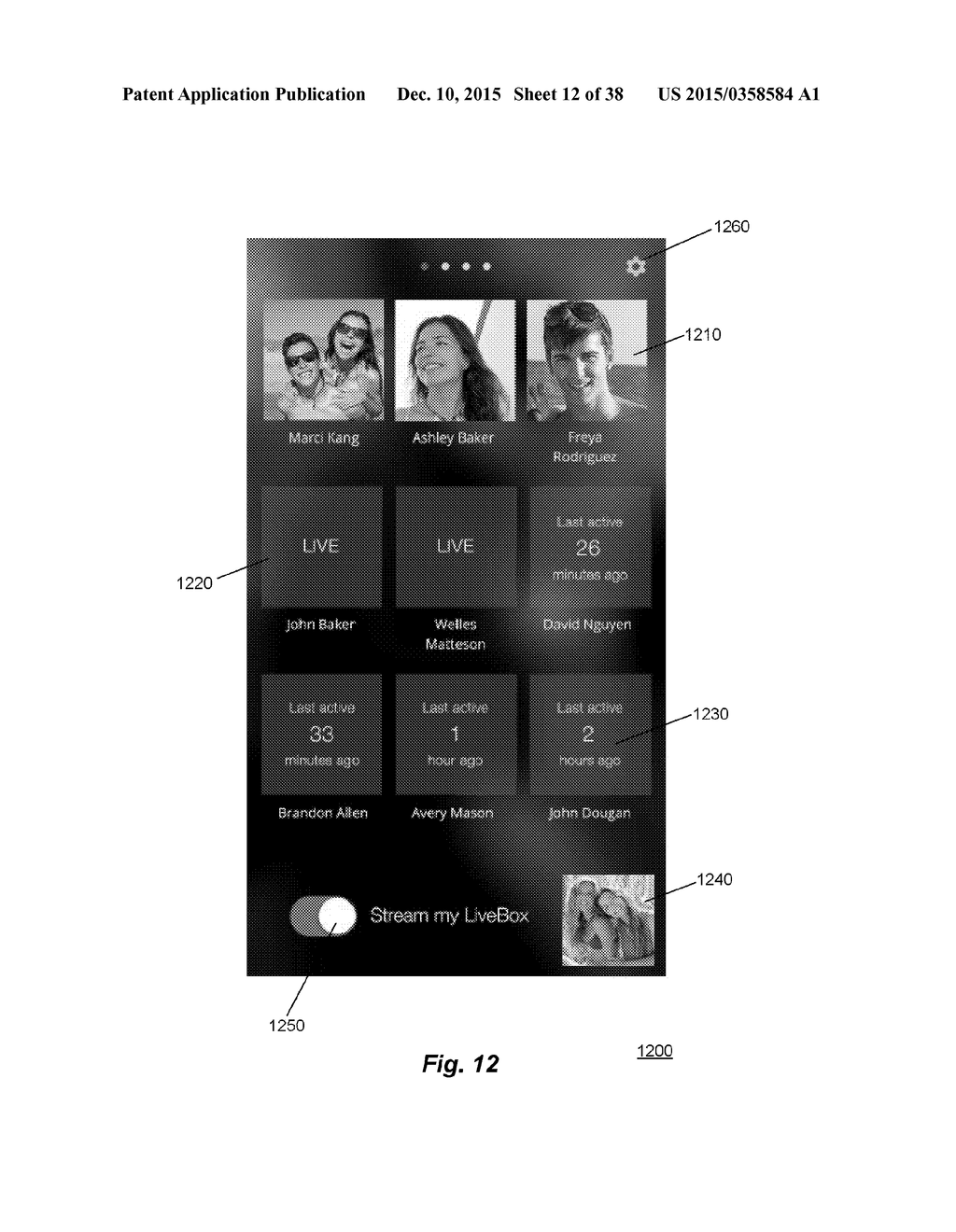 Apparatus and Method for Sharing Content Items among a Plurality of Mobile     Devices - diagram, schematic, and image 13