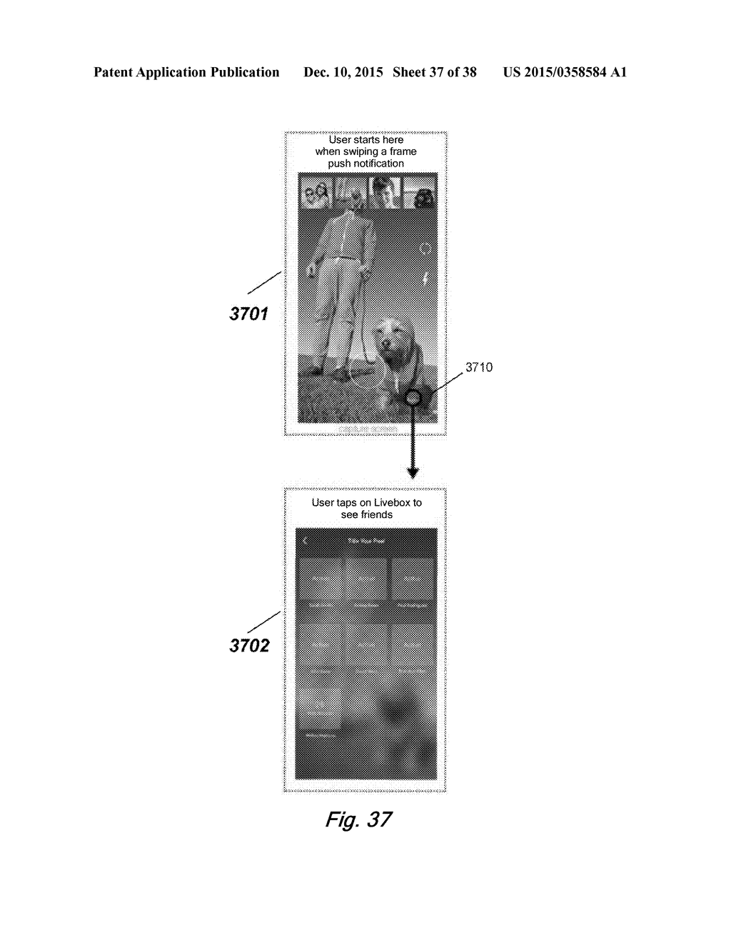 Apparatus and Method for Sharing Content Items among a Plurality of Mobile     Devices - diagram, schematic, and image 38