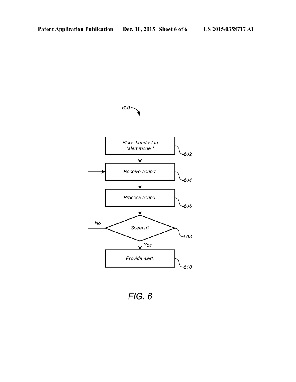 Audio Headset for Alerting User to Nearby People and Objects - diagram, schematic, and image 07