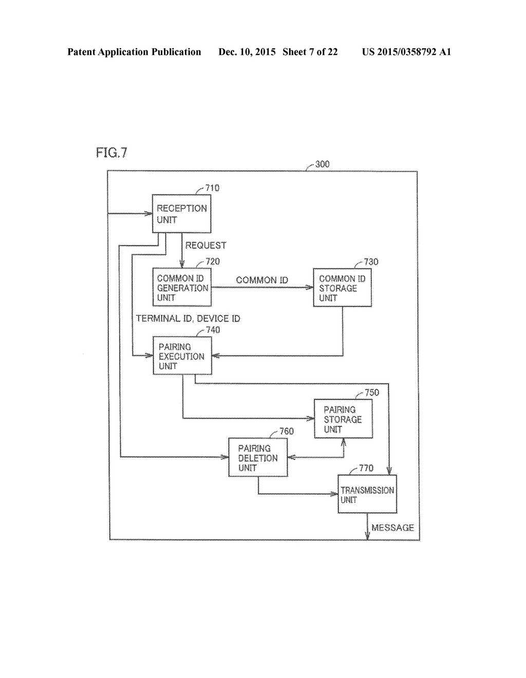 WIRELESS COMMUNICATION SYSTEM, PAIRING APPARATUS, METHOD FOR PAIRING     PLURAL DEVICES AND PROGRAM FOR CAUSING COMPUTER TO IMPLEMENT THAT METHOD - diagram, schematic, and image 08