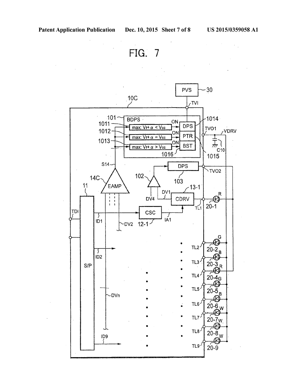 LIGHT EMITTING ELEMENT DRIVE APPARATUS AND PORTABLE APPARATUS USING SAME - diagram, schematic, and image 08