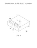 ELECTRONIC DEVICE ASSEMBLY AND DOCK THEREOF diagram and image