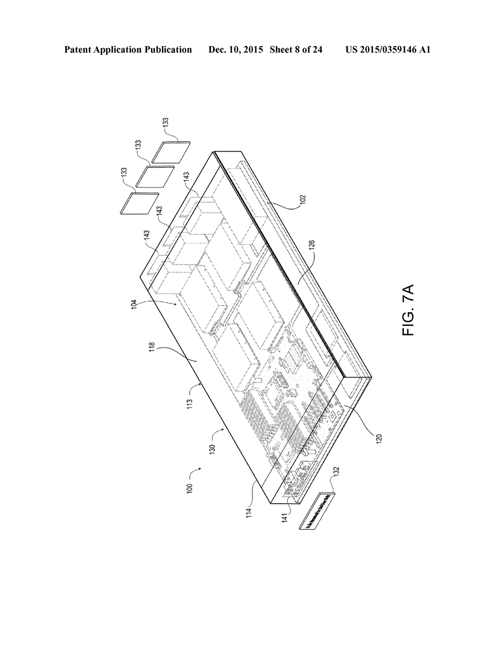 COMPUTE DEVICE CASING THAT DOUBLES AS PACKAGING AND SHIPPING CONTAINER FOR     THE COMPUTE DEVICE - diagram, schematic, and image 09