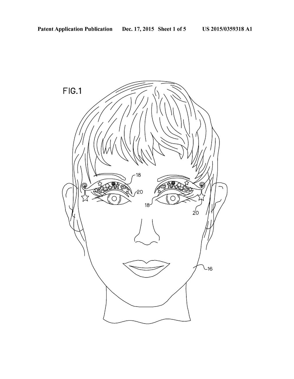 METHOD OF APPLYING MAKEUP DESIGNS - diagram, schematic, and image 02