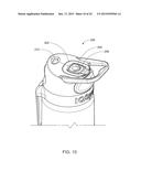 ACTIVITY AND VOLUME SENSING BEVERAGE CONTAINER CAP SYSTEM diagram and image