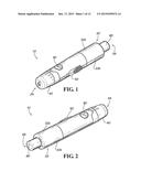 PUSH-TO-CHARGE MECHANISM FOR LANCING DEVICE diagram and image