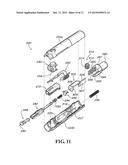 PUSH-TO-CHARGE MECHANISM FOR LANCING DEVICE diagram and image