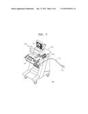 ULTRASOUND DIAGNOSIS APPARATUS HAVING PLURALITY OF DISPLAY UNITS diagram and image