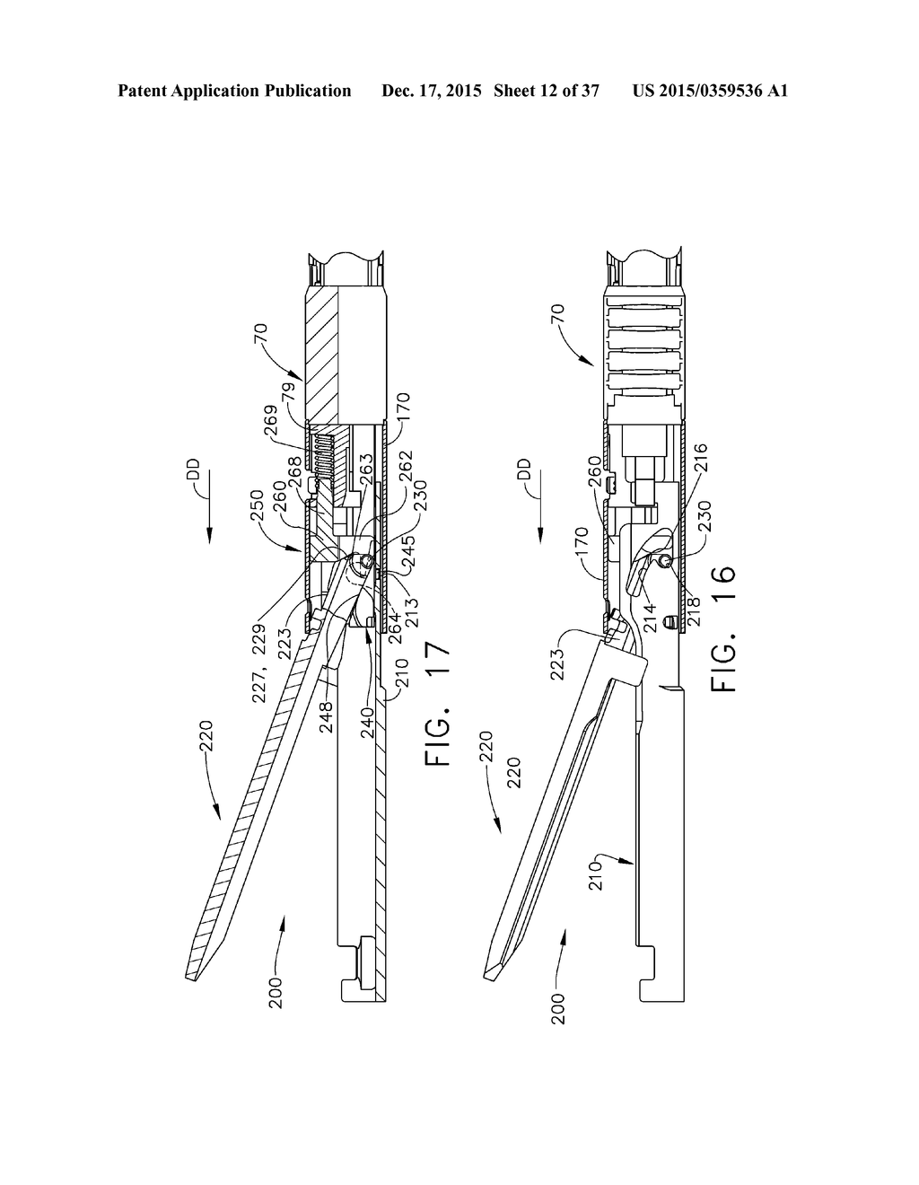 CLOSURE LOCKOUT SYSTEMS FOR SURGICAL INSTRUMENTS - diagram, schematic, and image 13