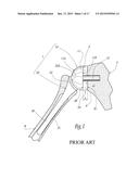 INSTRUMENT FOR THE REMOVAL OF A BONE INSERT AND CORRESPONDING METHOD diagram and image