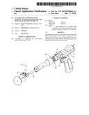 ACETABULAR CUP REMOVER WITH INDEXING ASSEMBLY FOR ROTATING THE REMOVAL     BLADE AROUND THE CUP diagram and image