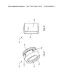 ACETABULAR CUP REMOVER WITH INDEXING ASSEMBLY FOR ROTATING THE REMOVAL     BLADE AROUND THE CUP diagram and image