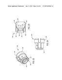 ACETABULAR CUP REMOVER WITH INDEXING ASSEMBLY FOR ROTATING THE REMOVAL     BLADE AROUND THE CUP diagram and image