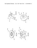 ACETABULAR CUP REMOVER WITH INDEXING ASSEMBLY FOR ROTATING THE REMOVAL     BLADE AROUND THE CUP diagram and image