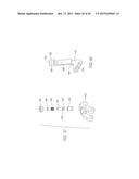 ACETABULAR CUP REMOVER WITH INDEXING ASSEMBLY FOR ROTATING THE REMOVAL     BLADE AROUND THE CUP diagram and image