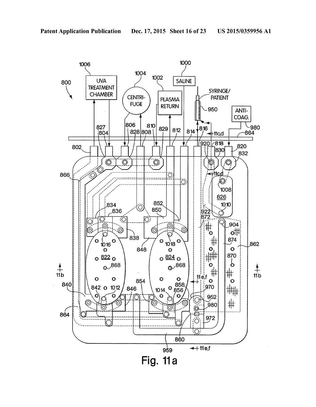 FLUID PUMPING APPARATUS FOR USE WITH A REMOVABLE FLUID PUMPING CARTRIDGE - diagram, schematic, and image 17