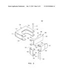 FIXING BRACKET OF REDUCER FOR SPRINKLER diagram and image