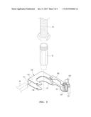 FIXING BRACKET OF REDUCER FOR SPRINKLER diagram and image