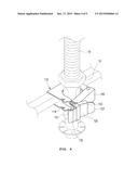 FIXING BRACKET OF REDUCER FOR SPRINKLER diagram and image