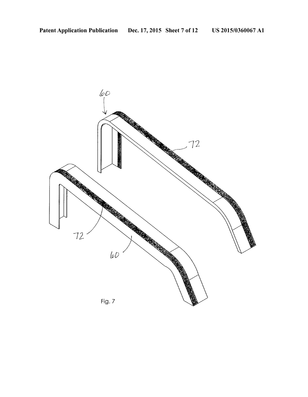 Vault Shaped Miniature Trampoline - diagram, schematic, and image 08