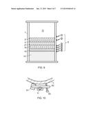 CHROMATOGRAPHY SYSTEM WITH TILT-PREVENTION STRUCTURE AND ASSOCIATED     PROCESS diagram and image