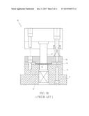 Drawing Die Provided With Slant Blank Clamping Surface diagram and image