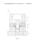 Drawing Die Provided With Slant Blank Clamping Surface diagram and image