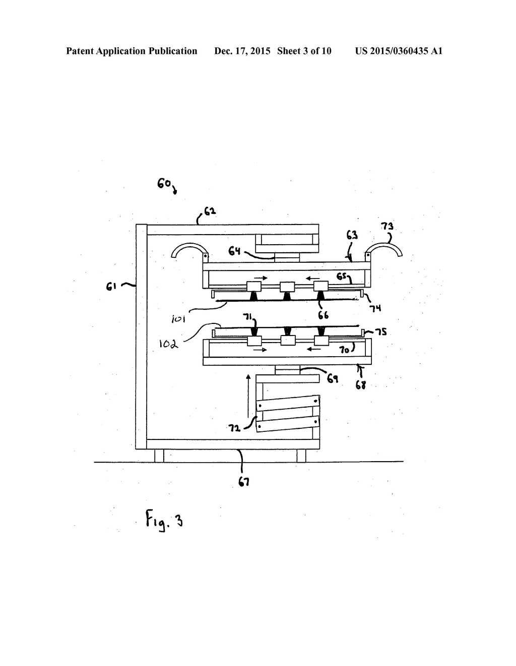 Process for assembly of corrugated pallets - diagram, schematic, and image 04