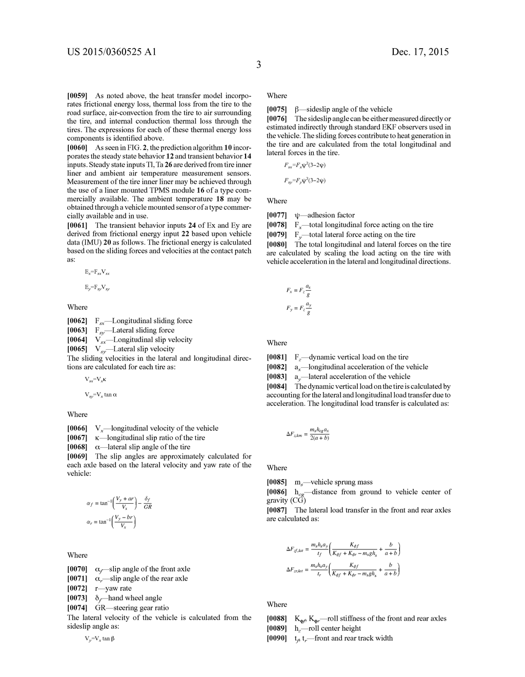 TIRE TEMPERATURE PREDICTIVE SYSTEM AND METHOD - diagram, schematic, and image 12