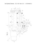 HYBRID POWERTRAIN UNIT FOR MOTOR VEHICLES WITH A BELT TRANSMISSION DEVICE     BETWEEN ELECTRIC MACHINE AND DIFFERENTIAL diagram and image