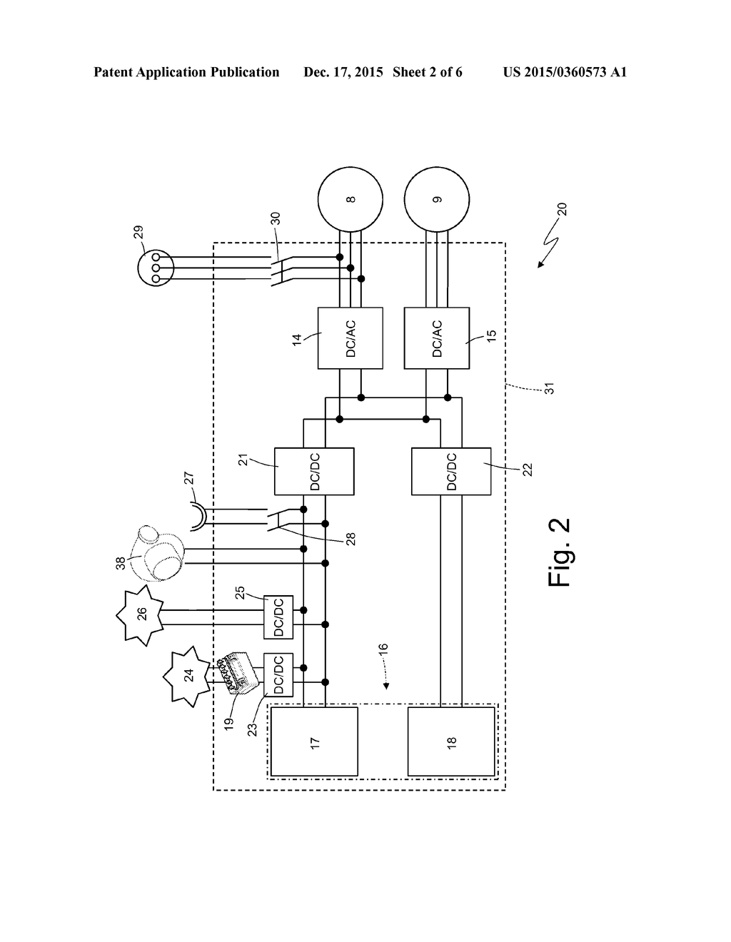 ELECTRIC POWER SYSTEM OF A VEHICLE WITH ELECTRIC PROPULSION - diagram, schematic, and image 03