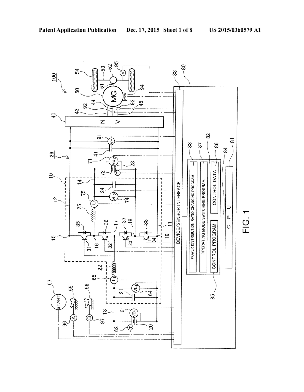 ELECTRIC VEHICLE AND CONTROL METHOD THEREFOR - diagram, schematic, and image 02
