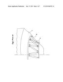 DEVICE FOR RETAINING A TANK IN AN AIRCRAFT diagram and image