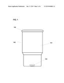 CONTAINER WITH BUILT-IN COMPACTING DEVICE diagram and image