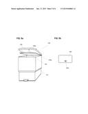 CONTAINER WITH BUILT-IN COMPACTING DEVICE diagram and image