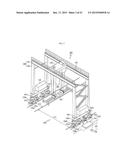 TIRED GANTRY CRANE AND STRADDLE CARRIER FOR RECEIVING POWER IN CONTACTLESS     FASHION diagram and image