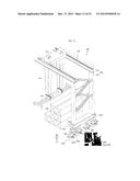 TIRED GANTRY CRANE AND STRADDLE CARRIER FOR RECEIVING POWER IN CONTACTLESS     FASHION diagram and image