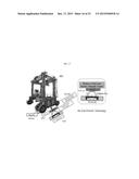 TIRED GANTRY CRANE AND STRADDLE CARRIER FOR RECEIVING POWER IN CONTACTLESS     FASHION diagram and image