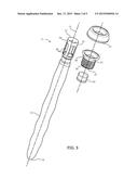 APPARATUS FOR DISPENSING A FLUID FROM A CONTAINER AND REGULATING A     TEMPERATURE THEREOF diagram and image