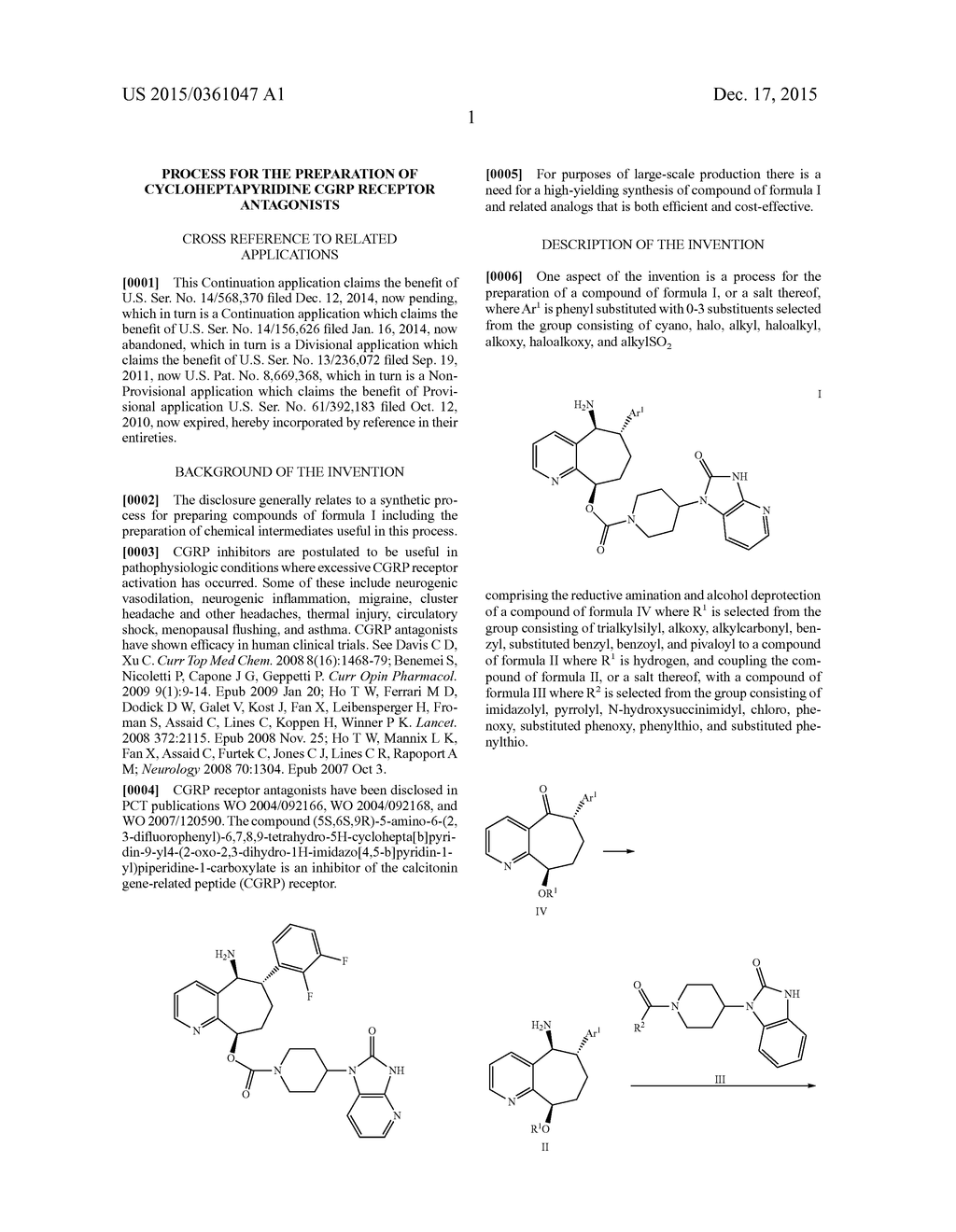 Process for the Preparation of Cycloheptapyridine CGRP Receptor     Antagonists - diagram, schematic, and image 02