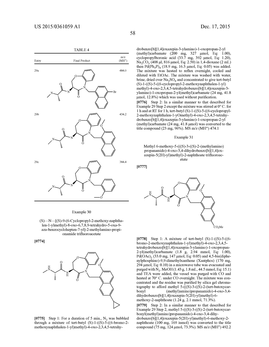 SUBSTITUTED HETERO-AZEPINONES - diagram, schematic, and image 59