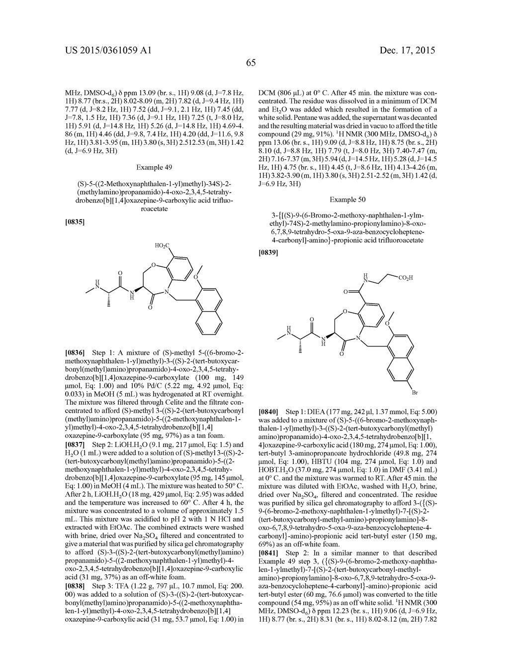 SUBSTITUTED HETERO-AZEPINONES - diagram, schematic, and image 66