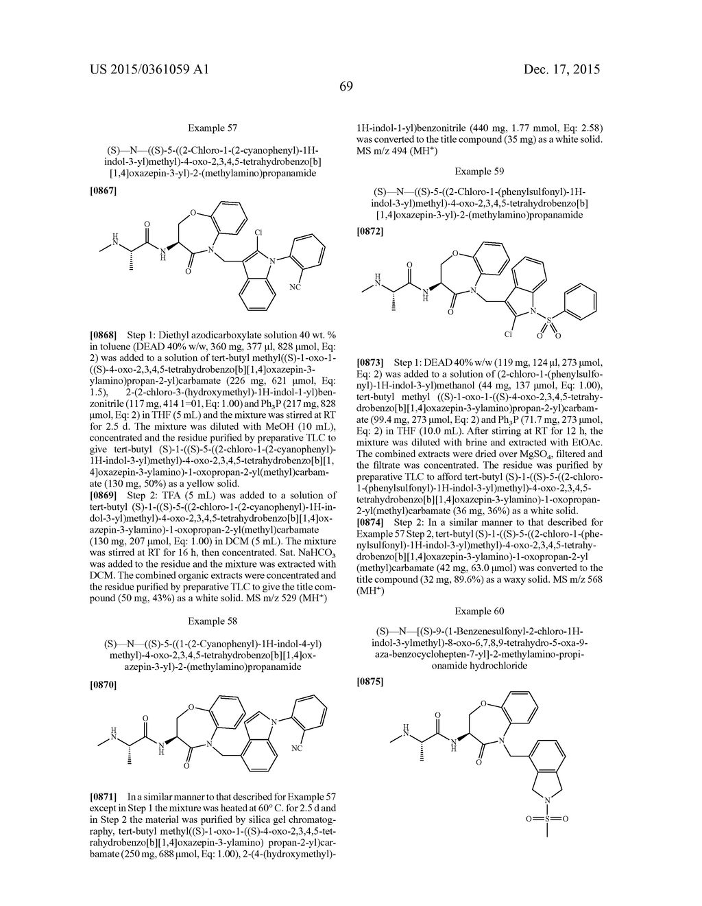 SUBSTITUTED HETERO-AZEPINONES - diagram, schematic, and image 70