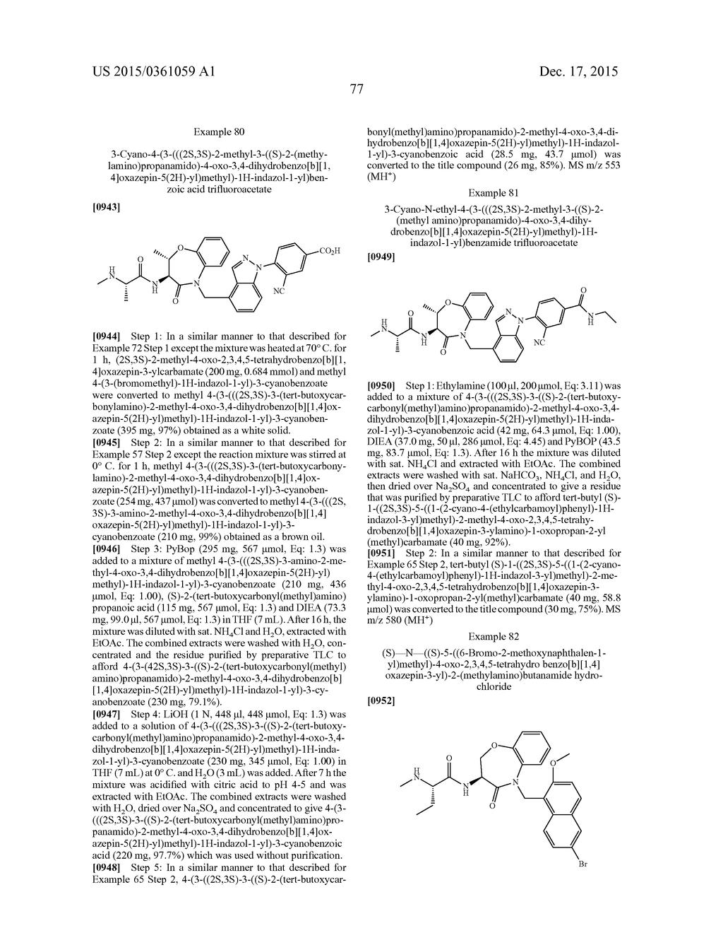 SUBSTITUTED HETERO-AZEPINONES - diagram, schematic, and image 78