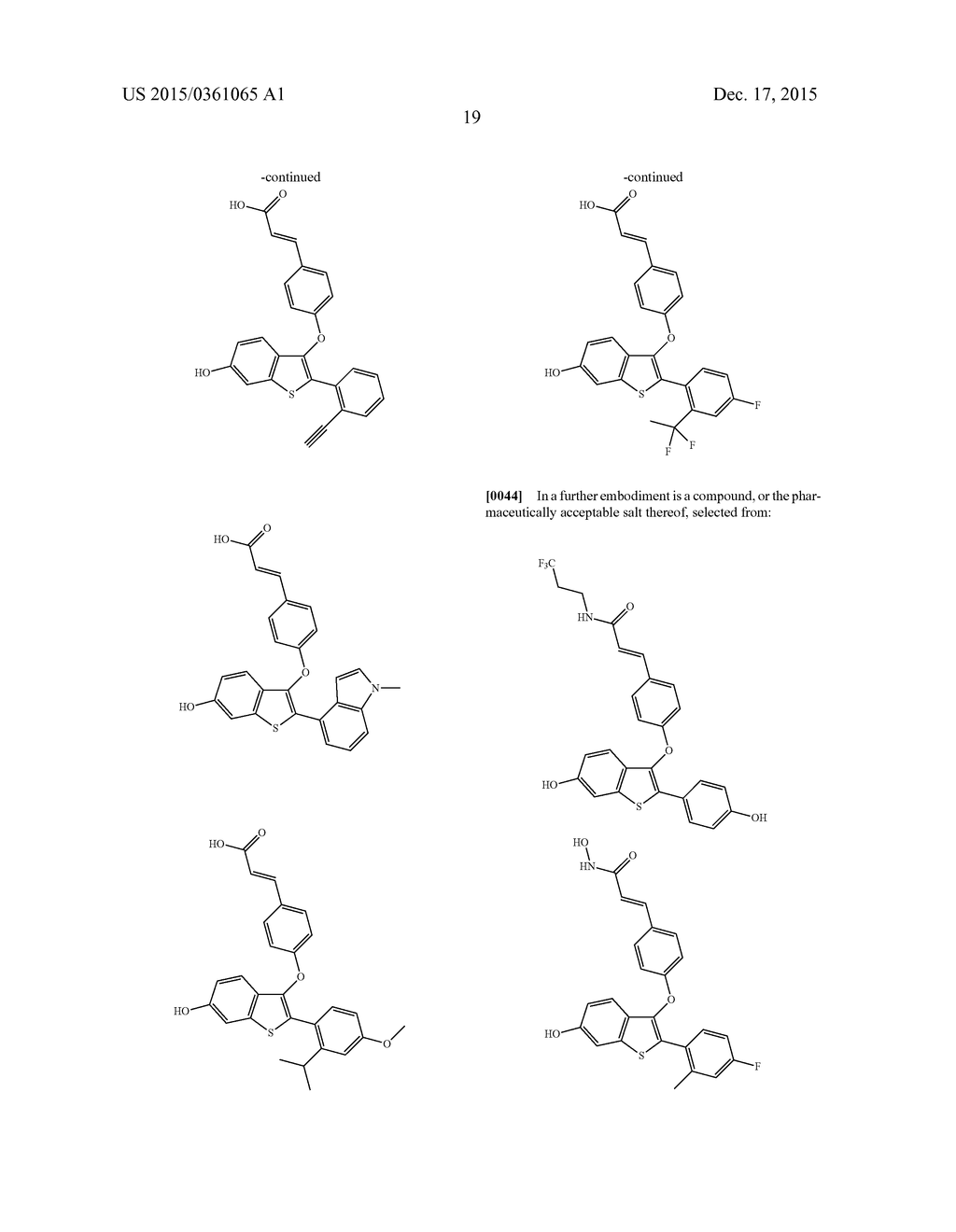 BENZOTHIOPHENE DERIVATIVES AND COMPOSITIONS THEREOF AS SELECTIVE ESTROGEN     RECEPTOR DEGRADERS - diagram, schematic, and image 20
