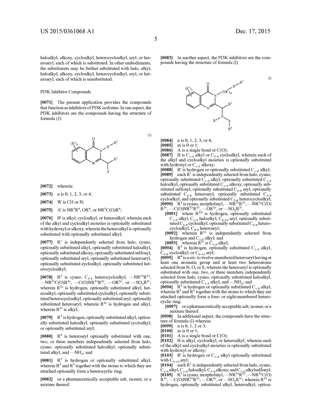 PHOSPHATIDYLINOSITOL 3-KINASE INHIBITORS - diagram, schematic, and image 06