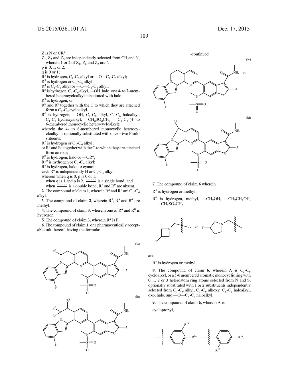 TETRACYCLIC HETEROCYCLE COMPOUNDS AND METHODS OF USE THEREOF FOR THE     TREATMENT OF HEPATITIS C - diagram, schematic, and image 110