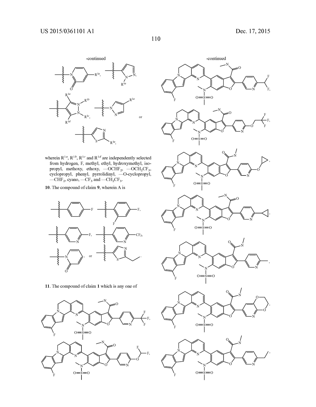 TETRACYCLIC HETEROCYCLE COMPOUNDS AND METHODS OF USE THEREOF FOR THE     TREATMENT OF HEPATITIS C - diagram, schematic, and image 111